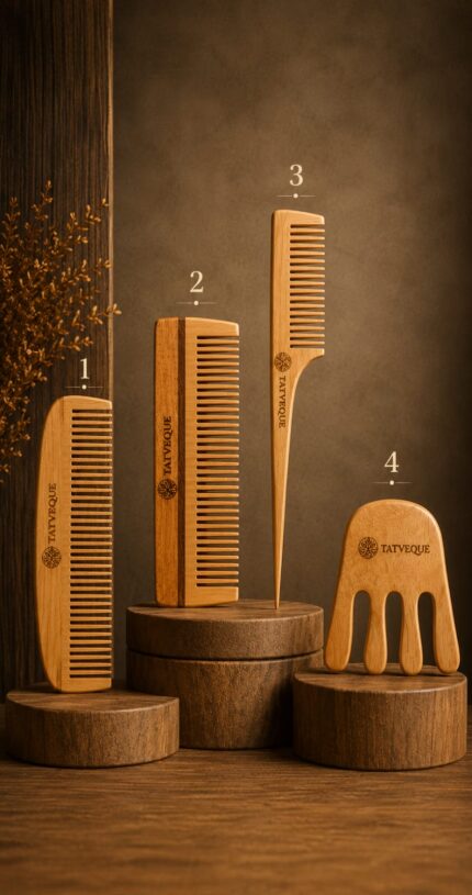 Wooden Comb Collection